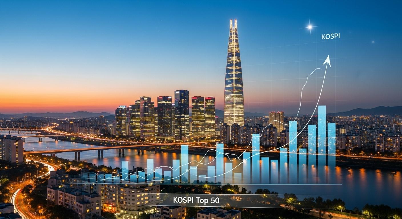 코스피 시총순위 50위까지