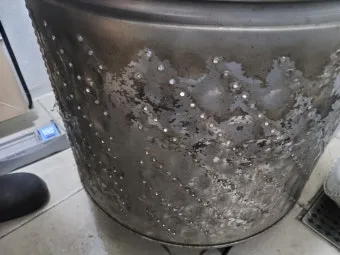 세탁기 통청소 과탄산소다와 뜨거운물 사용 통돌이 드럼 차이_14