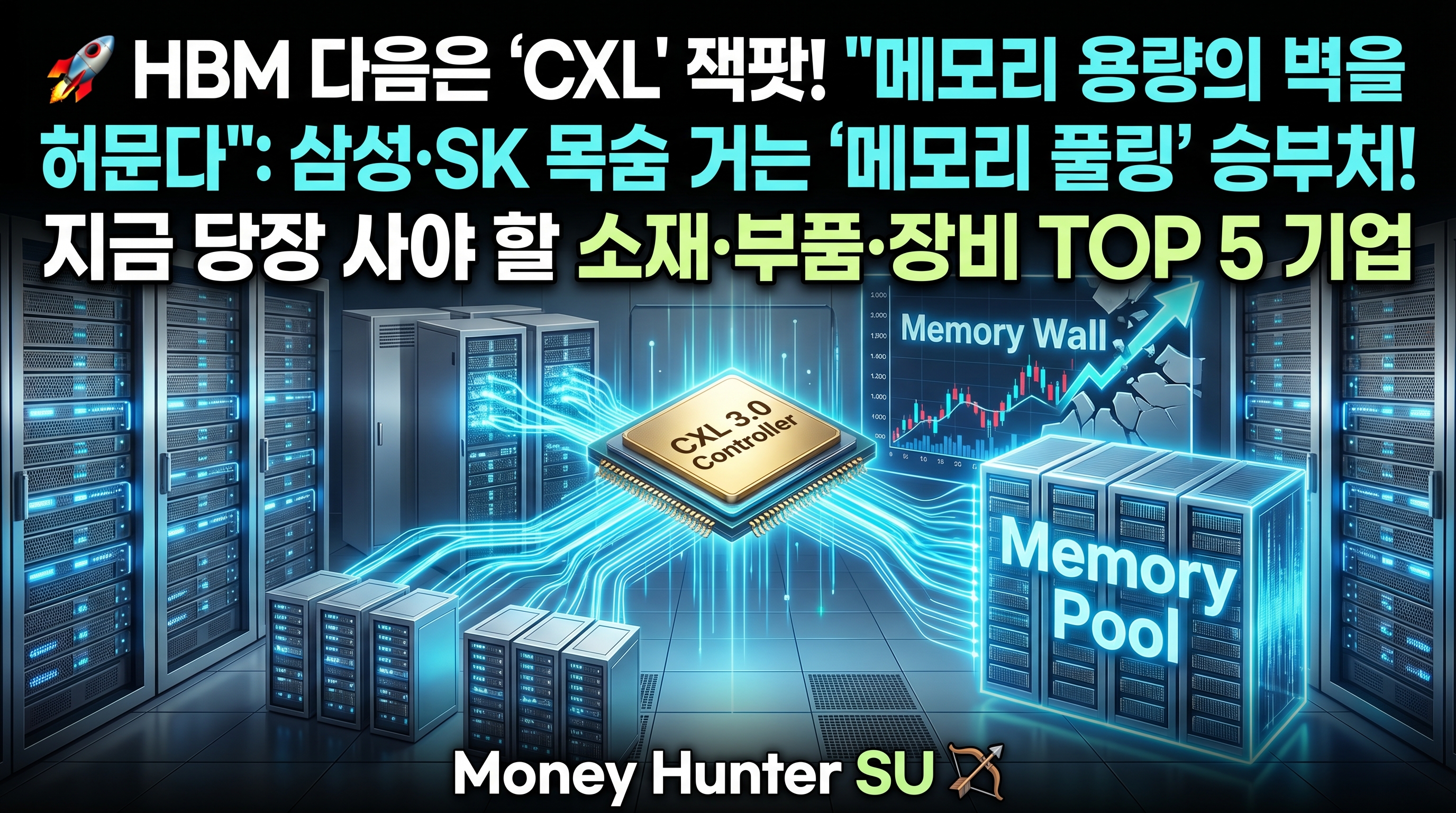 CXL메모리용량의벽을허문다.