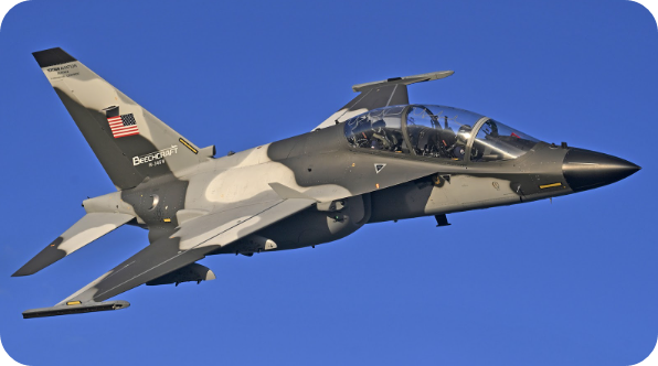 M-346FA의 모습. 미 해군에 제안될 이름은 M-346N