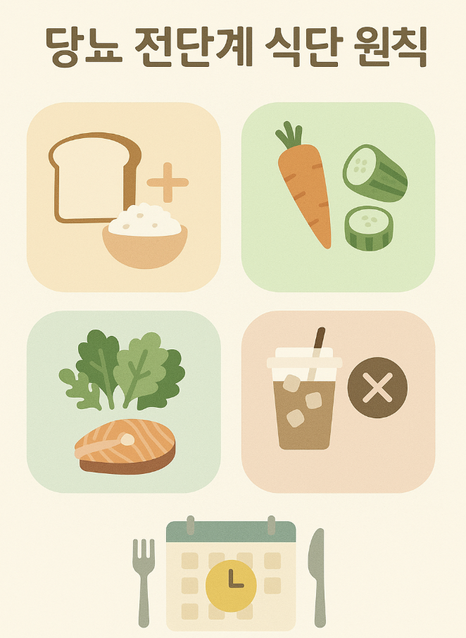 당뇨 전단계 식사 이미지