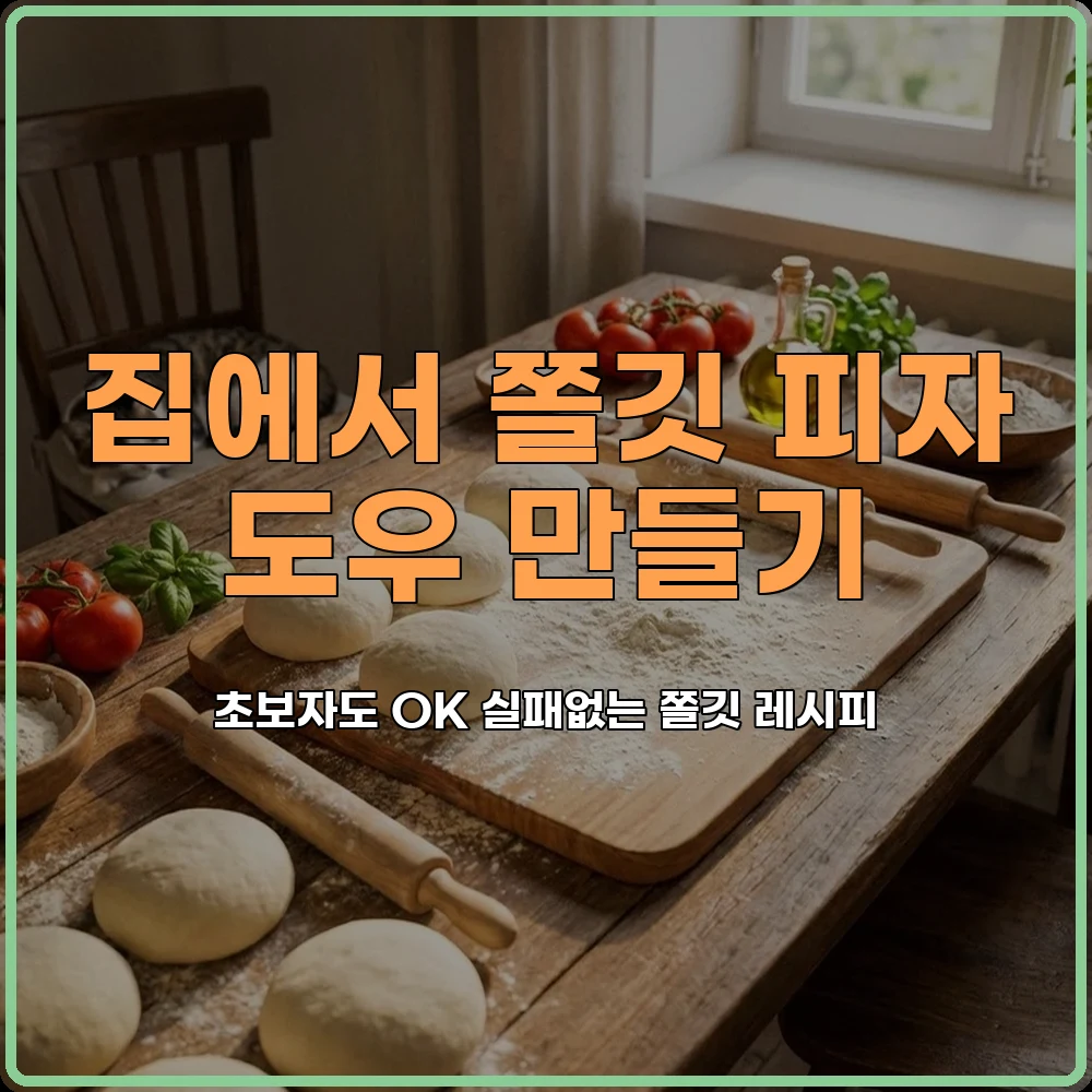 집에서피자