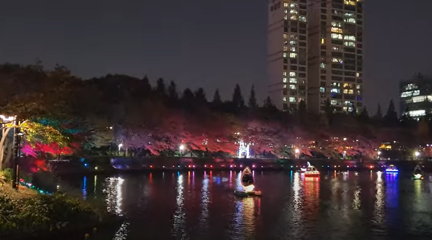 석촌호수 문보트