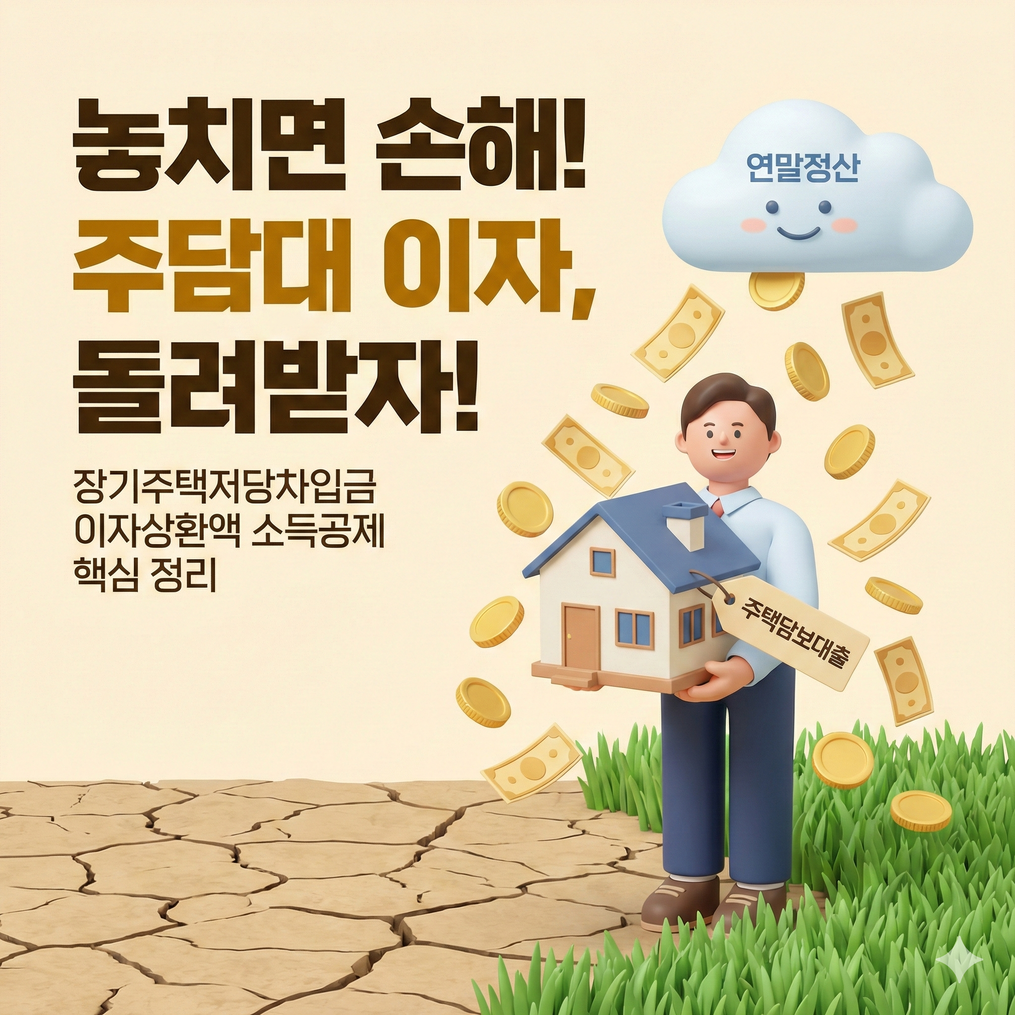 장기주택저당차입금 이자상환액 공제 요건 완벽 정리: 내 집 마련 세금 혜택