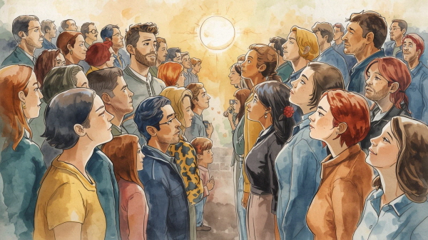 ENFP 성인은 자유와 가능성을 삶의 가장 큰 가치로 여깁니다. 그러나 무수한 선택지 속에서 방향을 잃거나, 관계와 사회적 책임이 그 자유를 제한할 때, 깊은 상실감을 경험합니다에 관한 그림