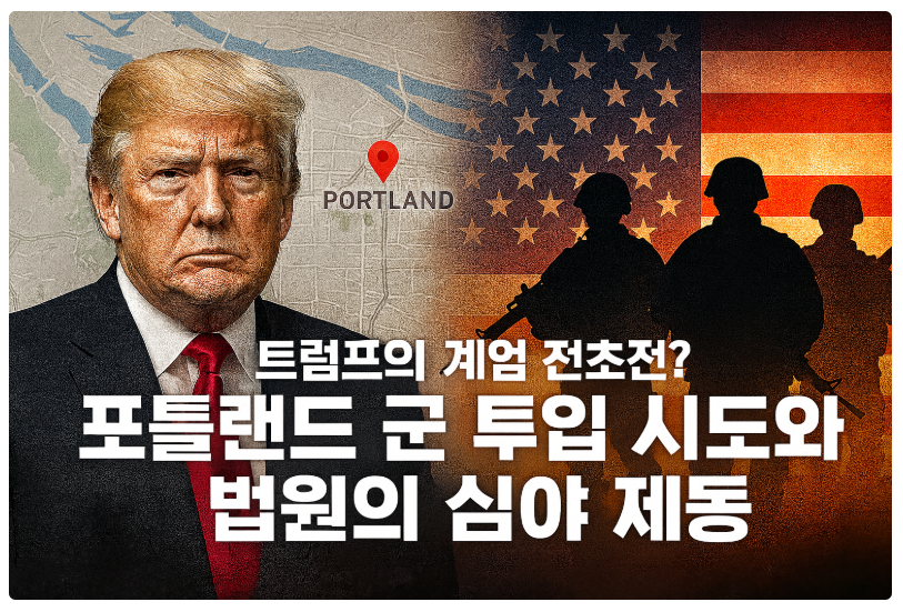 트럼프 미국 계엄령?