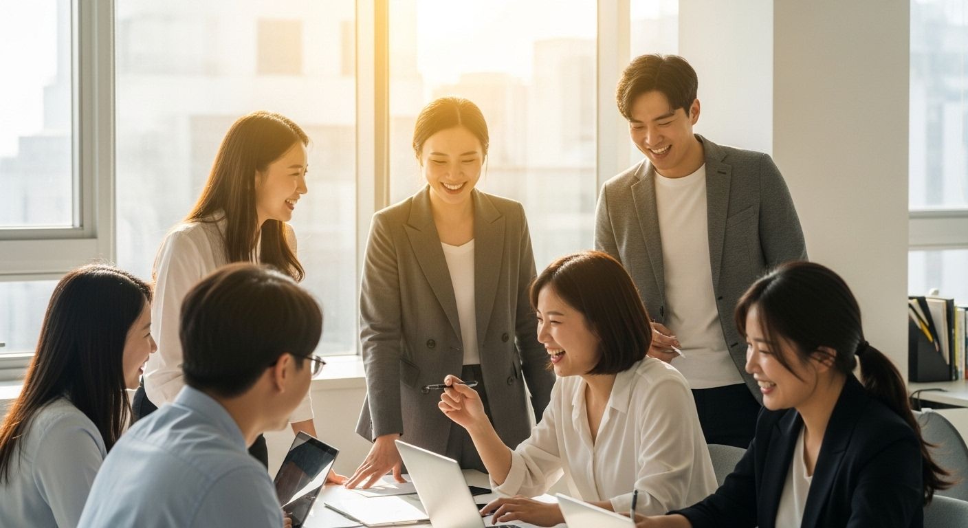 고용유지 협력 장면
