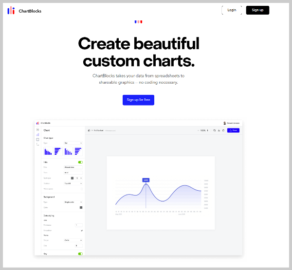 Chartblocks Webpage