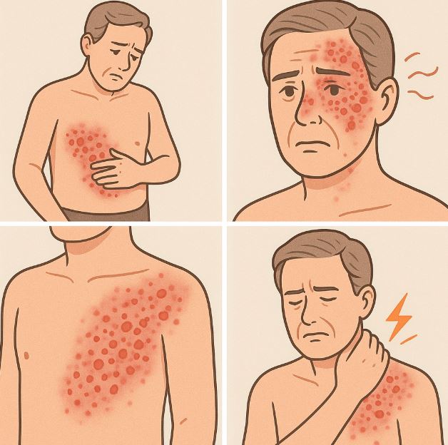 대상포진 관련 이미지