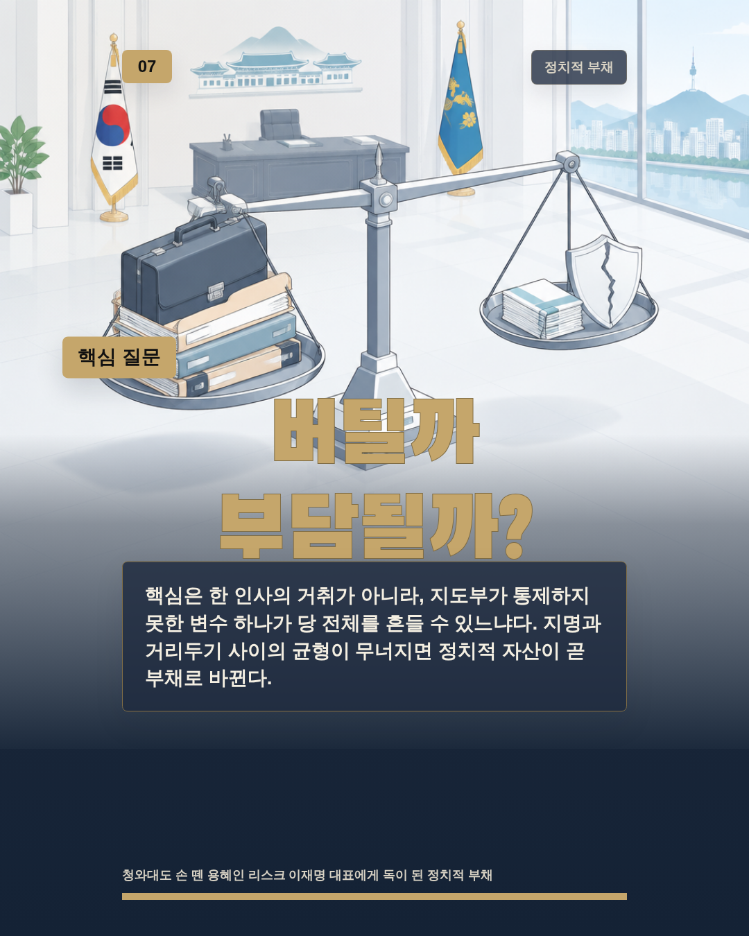 버틸까 부담될까?