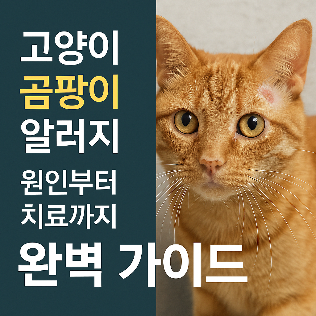 고양이 곰팡이 알러지