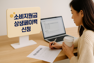 상생소비지원금 관련 사진첨부