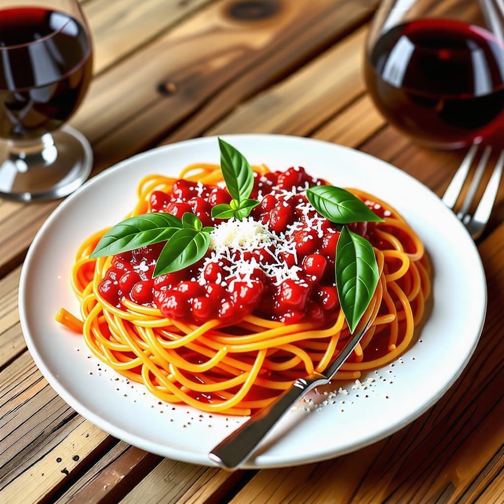 토마토 스파게티 만드는 방법