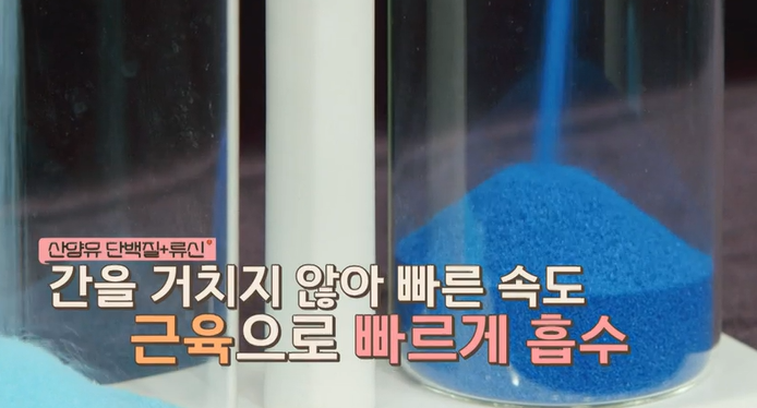 산양유 단백질 먹는 법