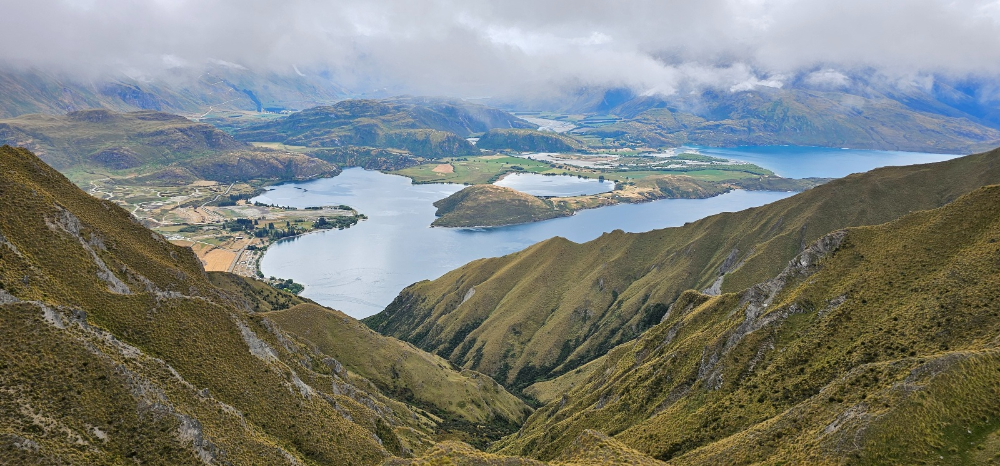 로이스픽에서 내려다본 풍경