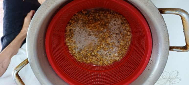 껍질과 알맹이 분리하기