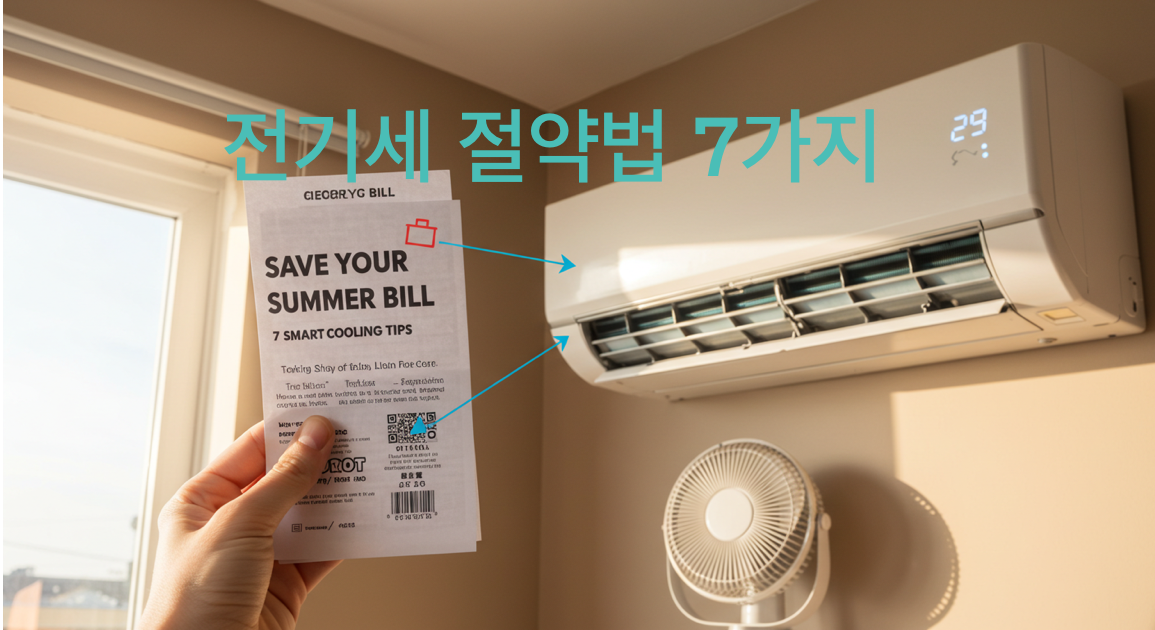 에어컨 전기세 절약법 이미지FX