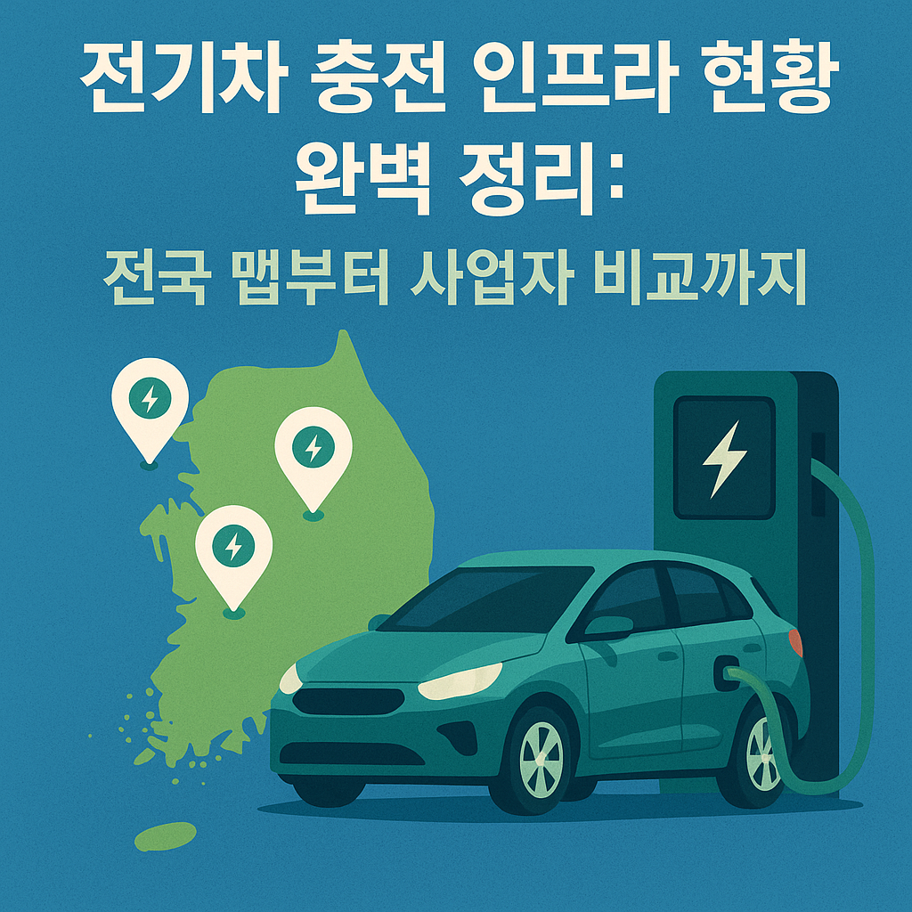 전기차 충전 인프라 현황 완벽 정리: 전국 맵부터 사업자 비교까지 관련 사진