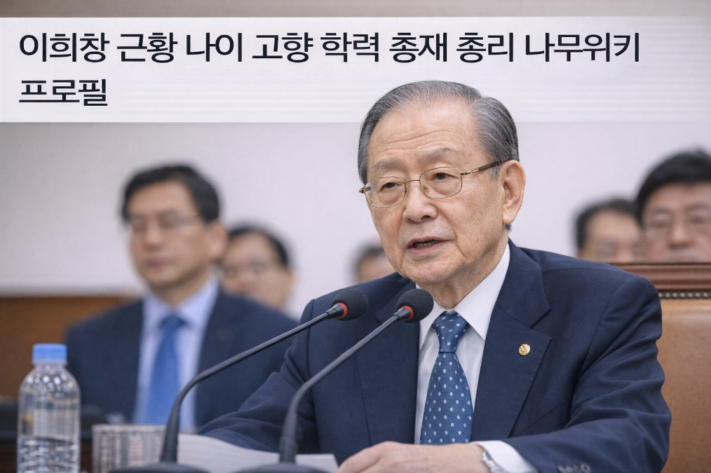 이희창 전 총재 근황부터 학력까지 완벽 정리