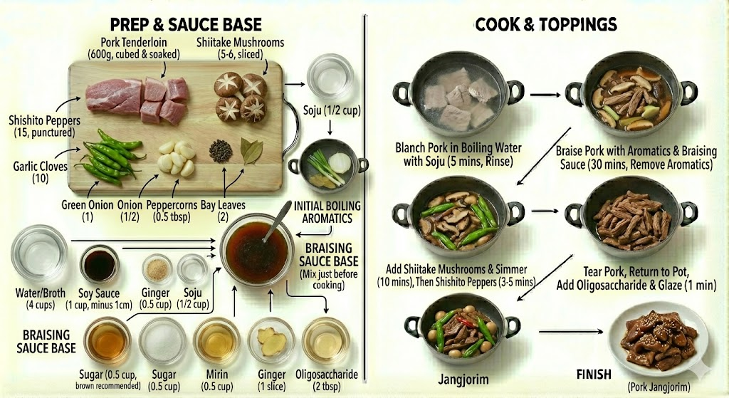 표고버섯장조림 황금레시피
