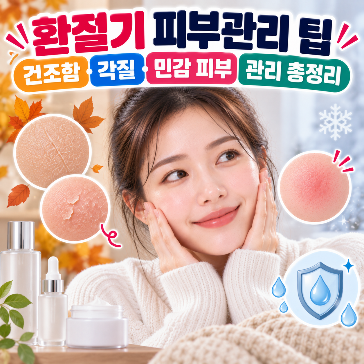 환절기 피부관리 팁