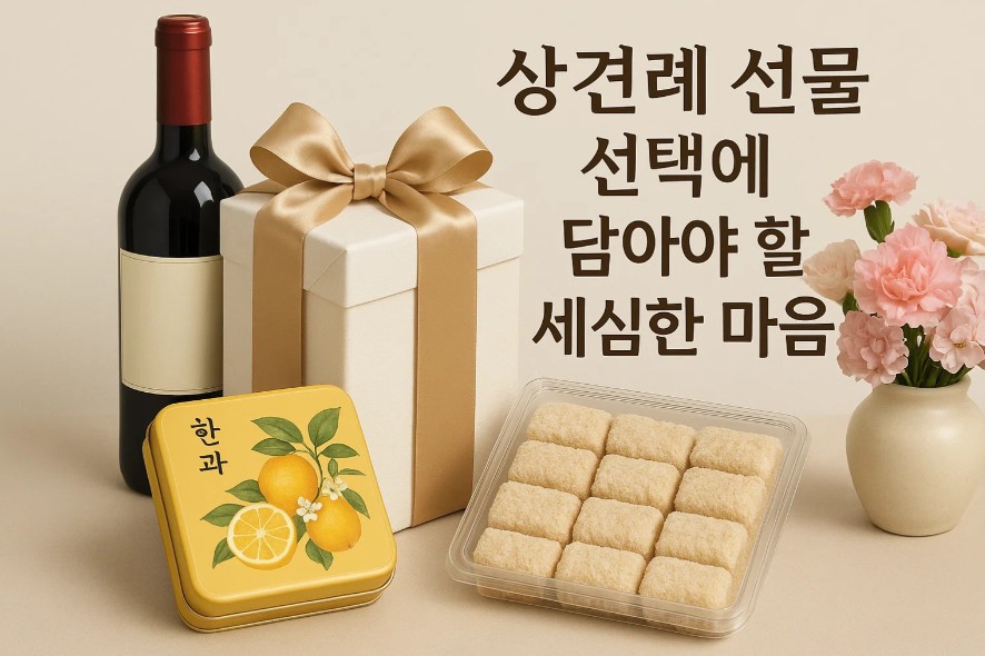 상견례 선물 선택에 담아야 할 세심한 마음