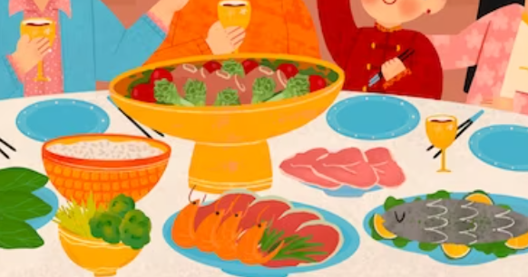 균형 잡힌 식사를 하세요