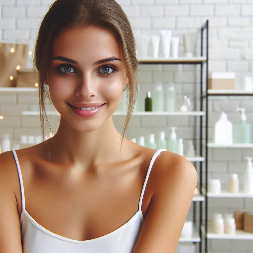 피부,체형관리 샵 배경