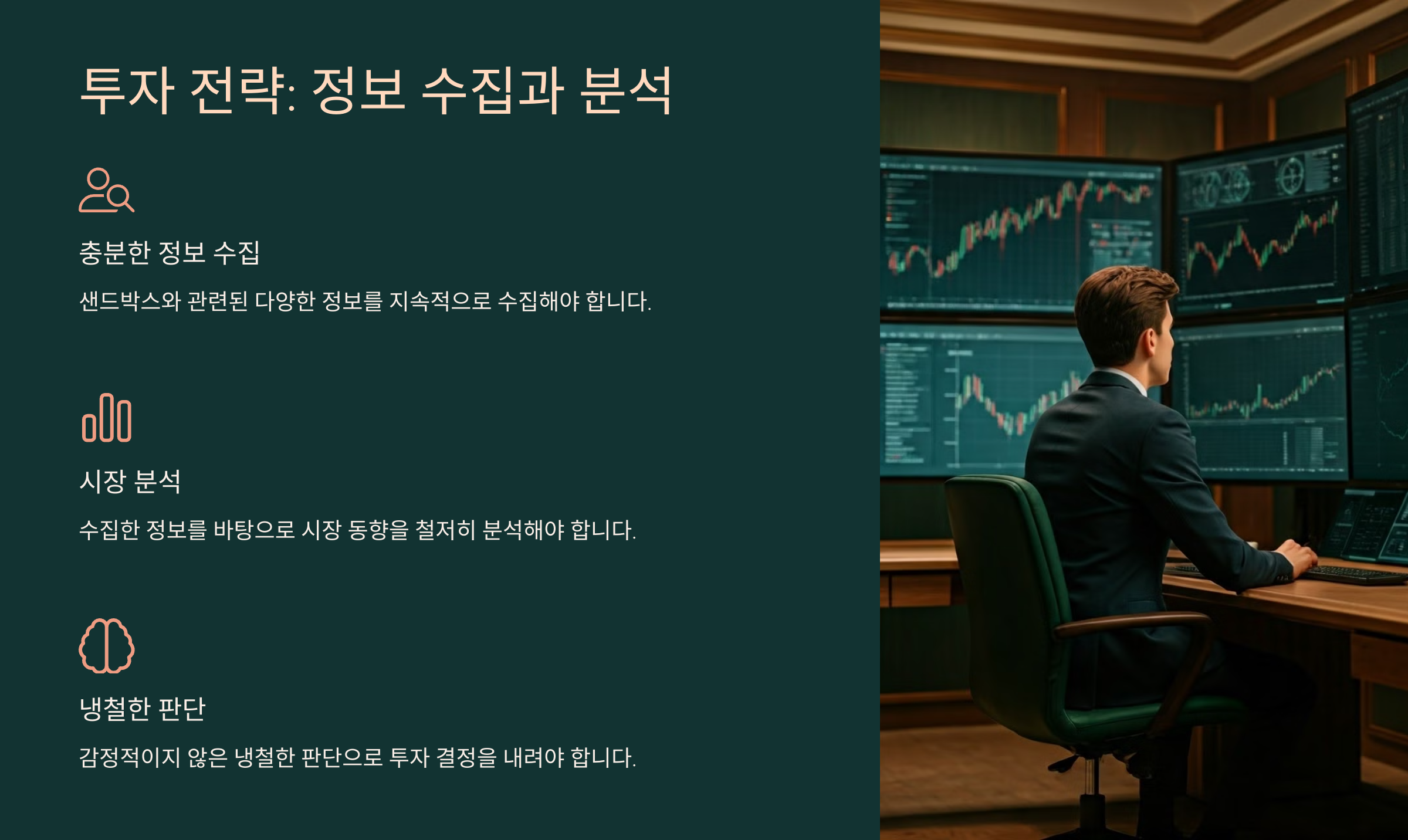 투자 전략: 정보 수집과 분석