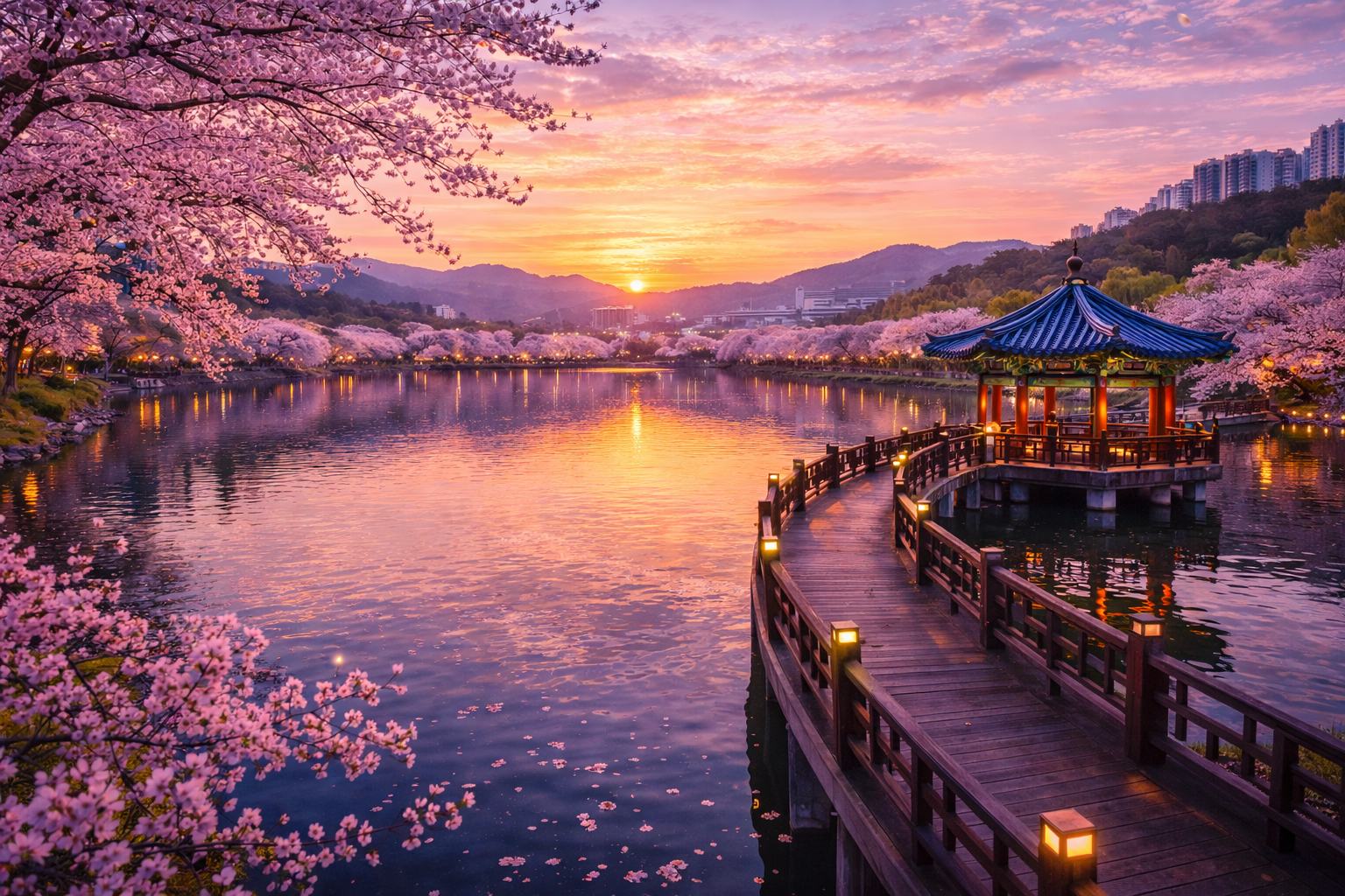 광주 벚꽃 만개 시기