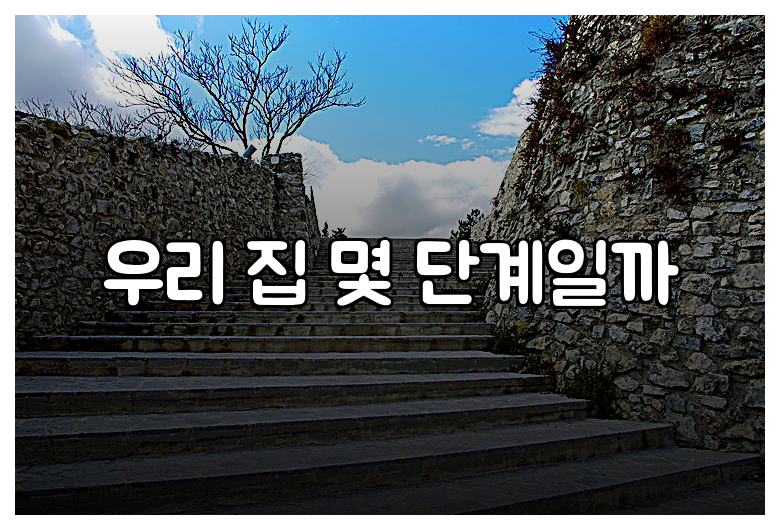 우리 집 몇 단계일까