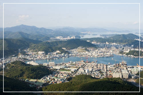 통영 바다 사진