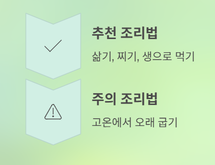 조리법에 따라 달라지는 혈당 영향