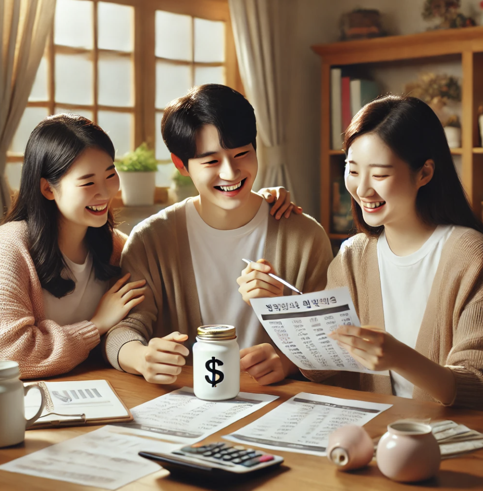 학교에서 학생들을 가르치는 교사