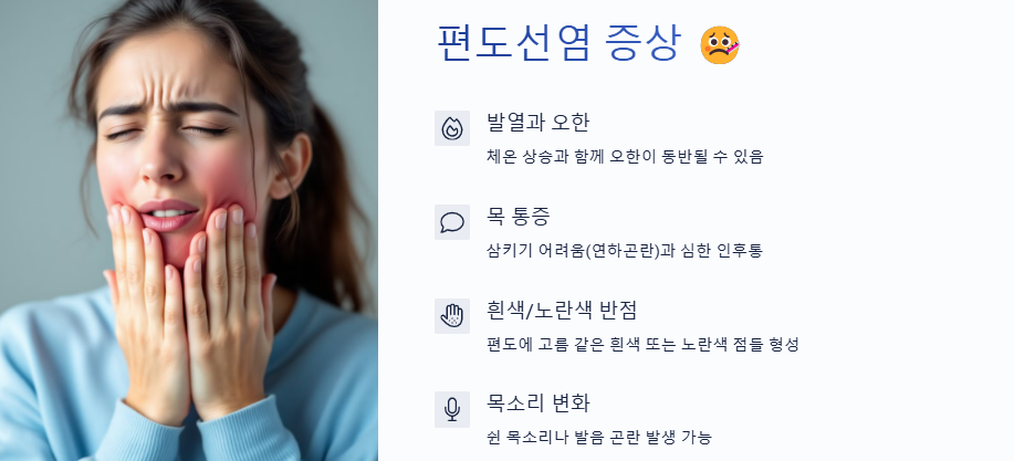 편도선이 붓는이유, 편도선염, 편도선염 증상, 편도선염에 좋은 음식, 편도선 증상