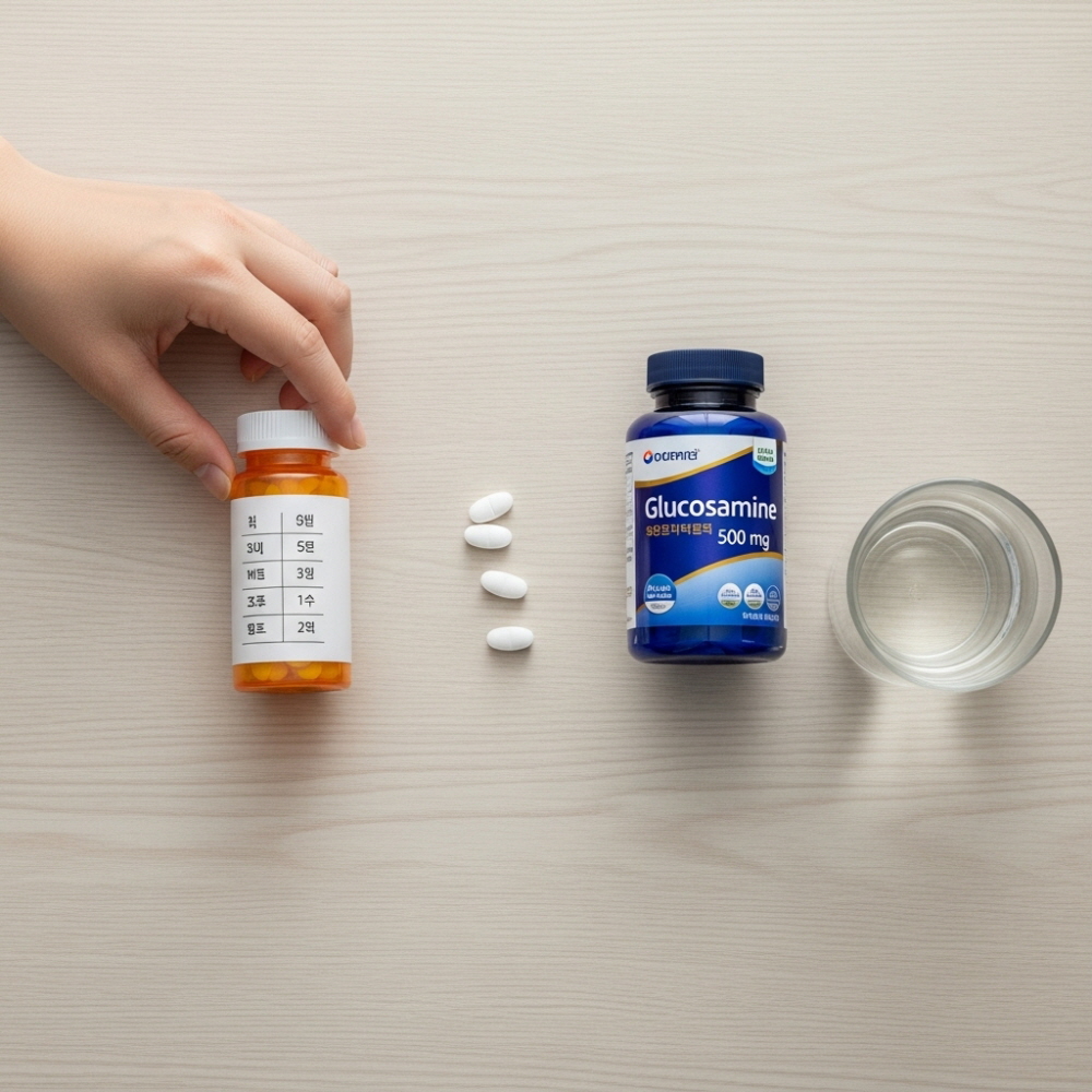 글루코사민 하루 복용량
