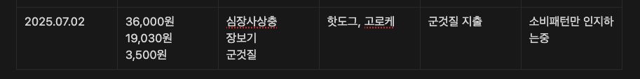 무지출챌린지 소비기록