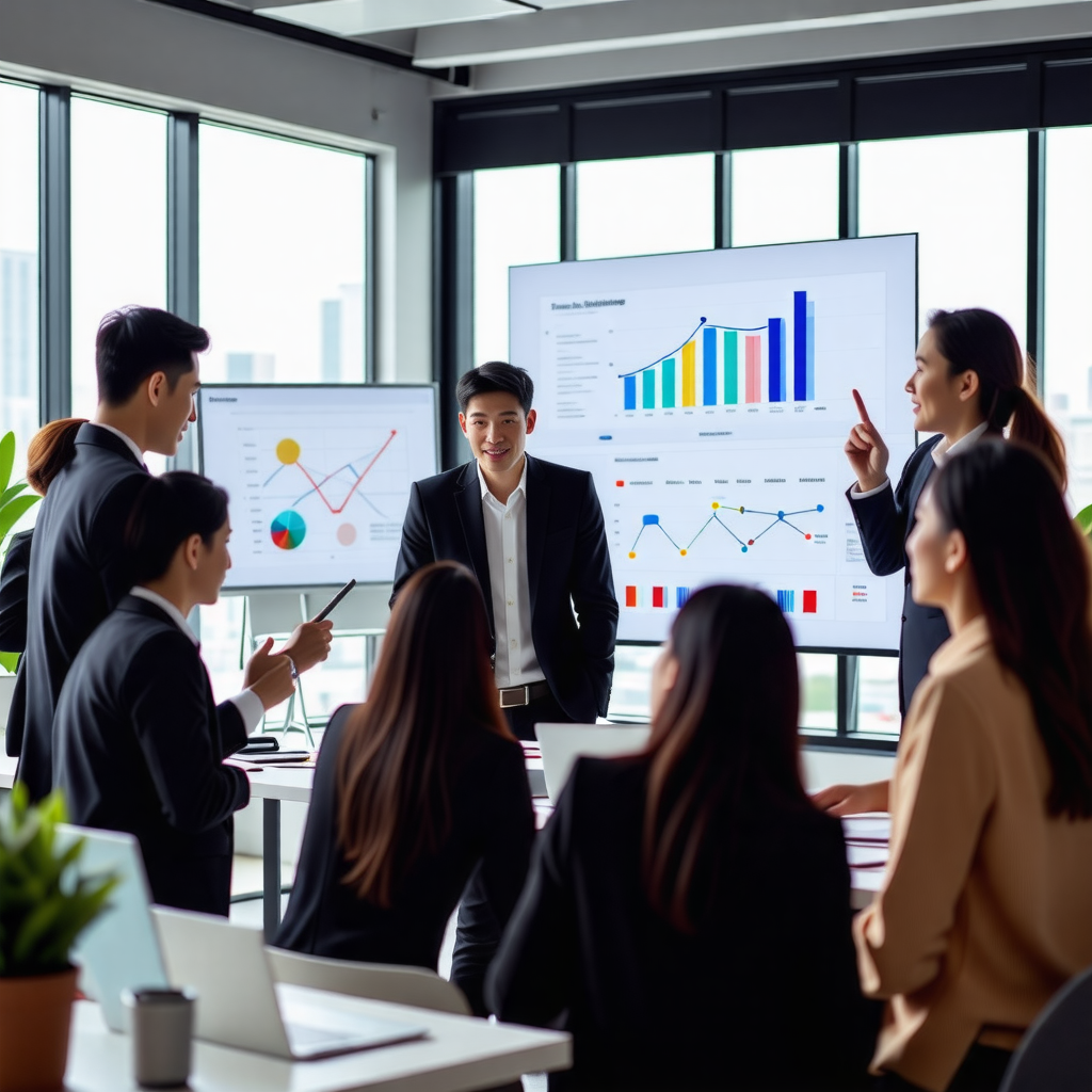 고객만족 회의 이미지