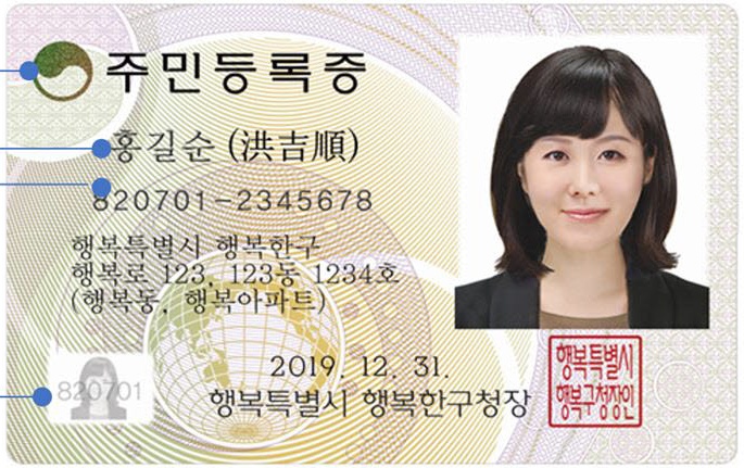 주민등록증