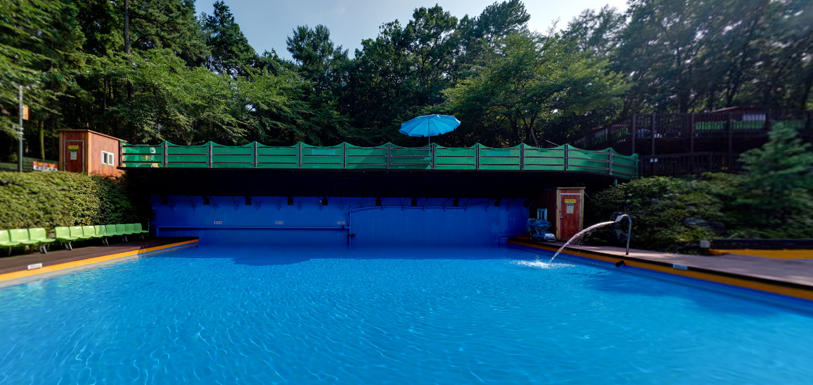 영인산 자연휴양림 예약 수영장 캠핑장 데크 숙박 시설