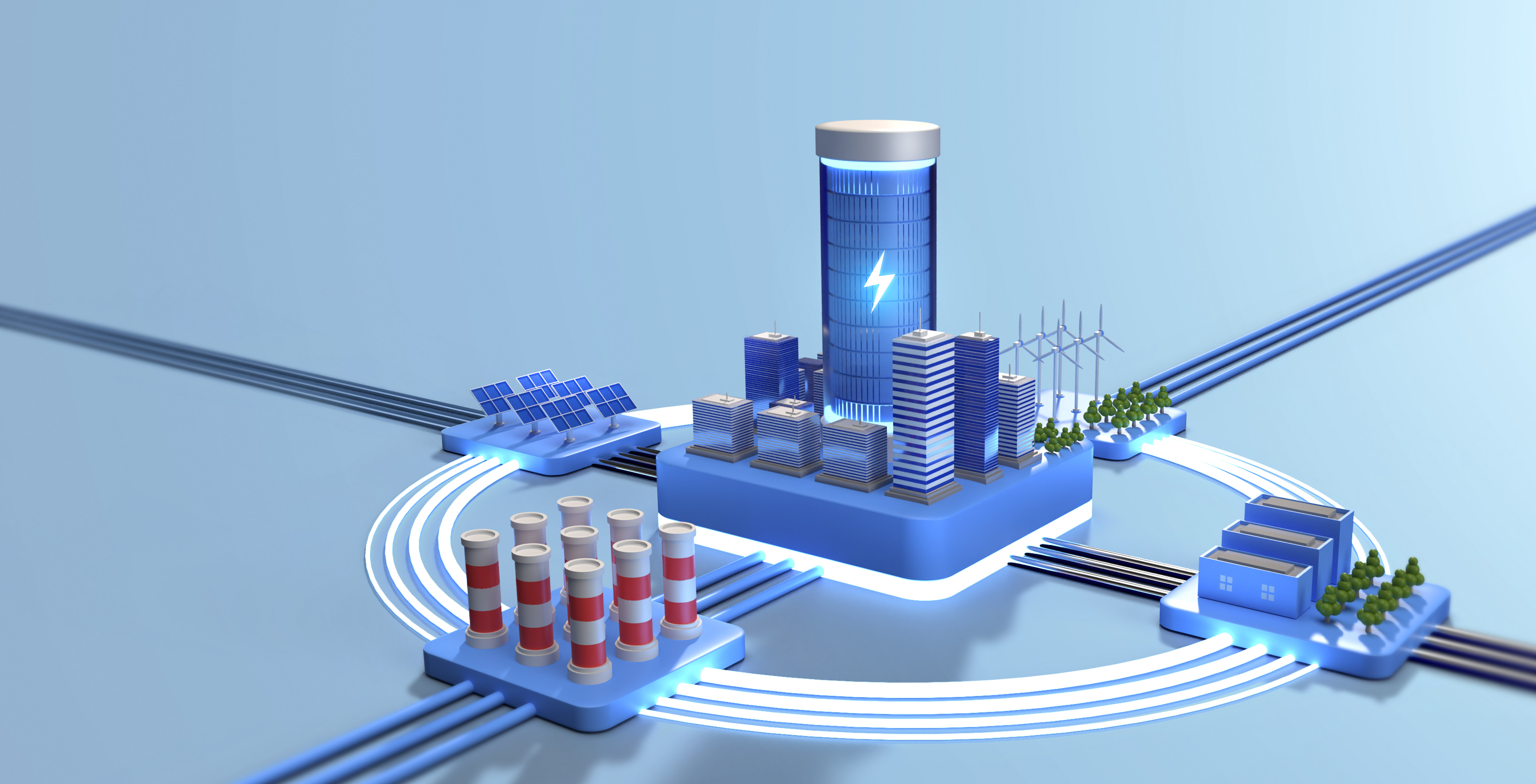 Zero-Energy Buildings는 다양한 기술 및 구성 요소로 구성됩니다. 첫째, 태양광 발전 시스템은 지속 가능한 에너지 공급을 위해 태양으로부터 에너지를 수집합니다.