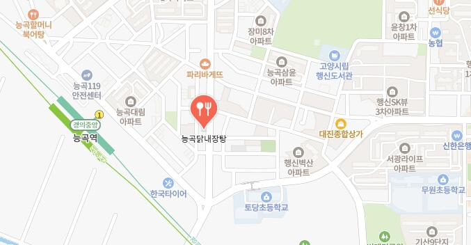 전현무계획2-닭도리탕집-위치