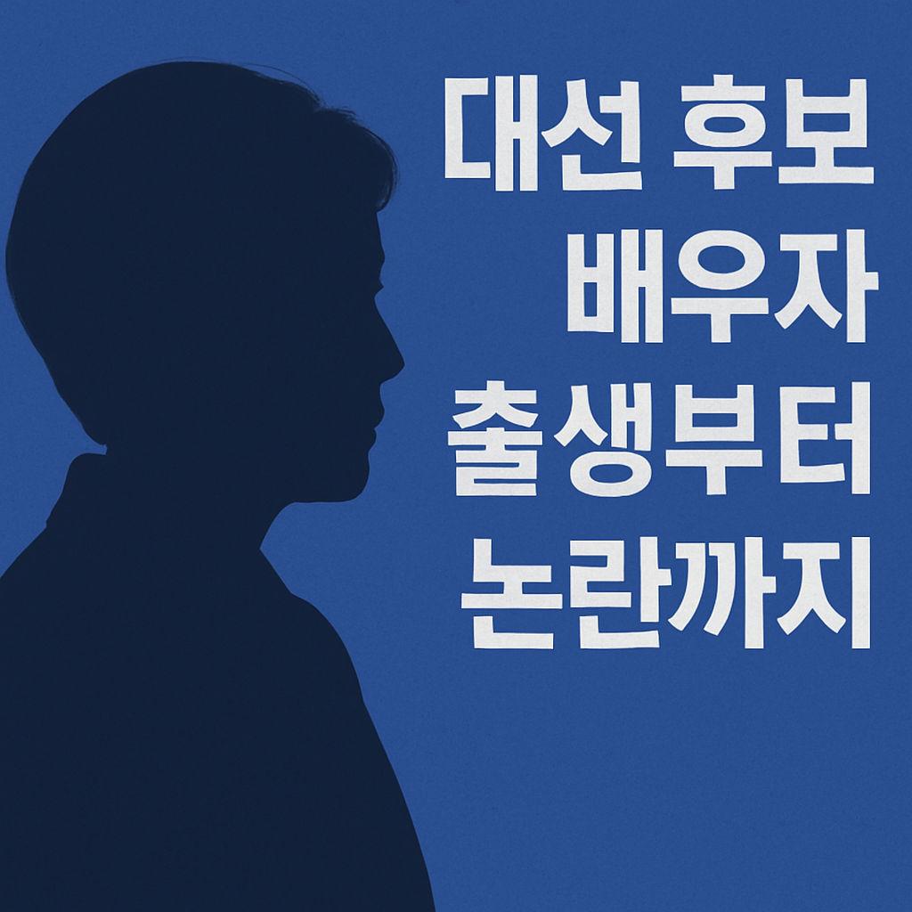 대선 후보 배우자 프로필, 논란 - 이재명 배우자 김혜경