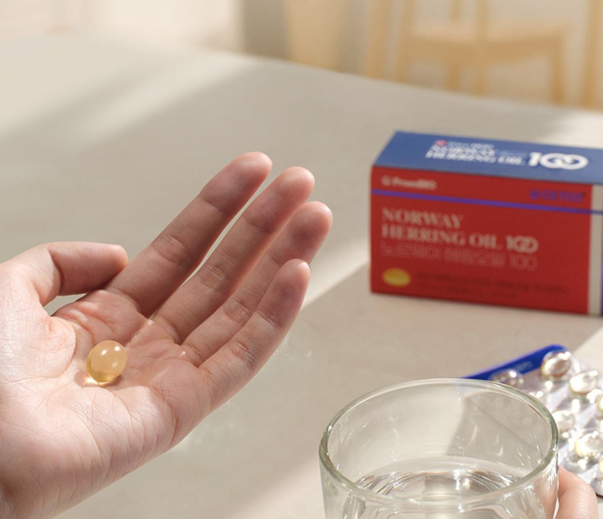 노르웨이 헤링오일 재료