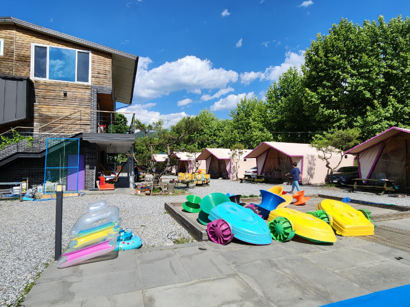 포천 아쿠아마린 글램핑