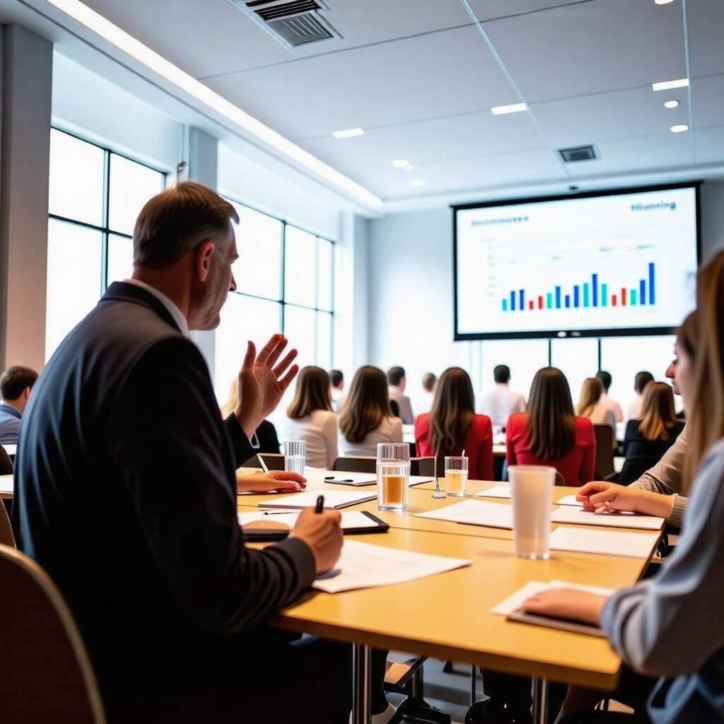상속 계획 세미나 - 세미나나 워크숍에서의 모습