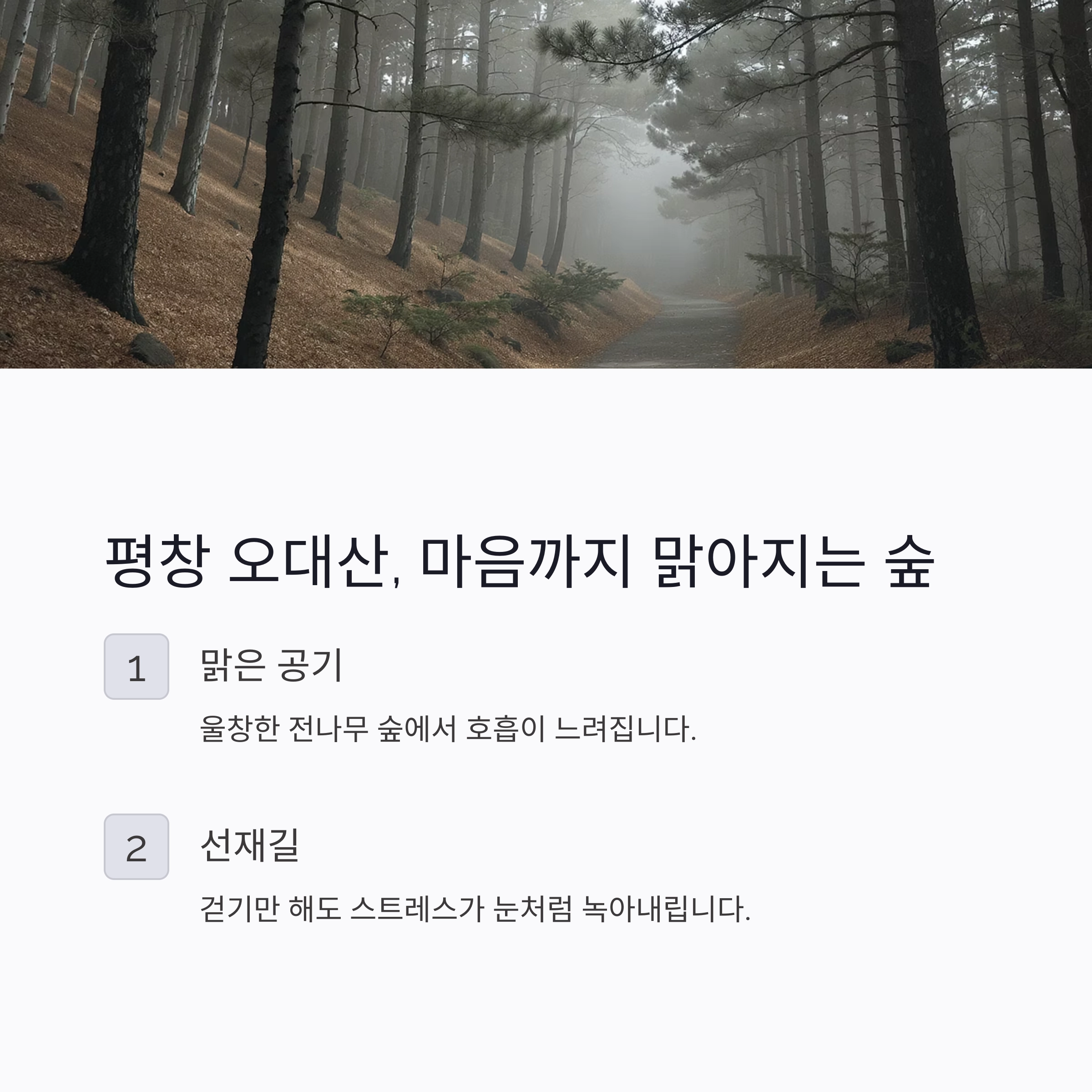 힐링 여행 추천지, 스트레스 해소 100% 되는 국내 명소 TOP7