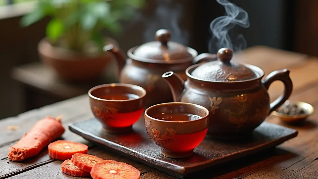 홍삼차