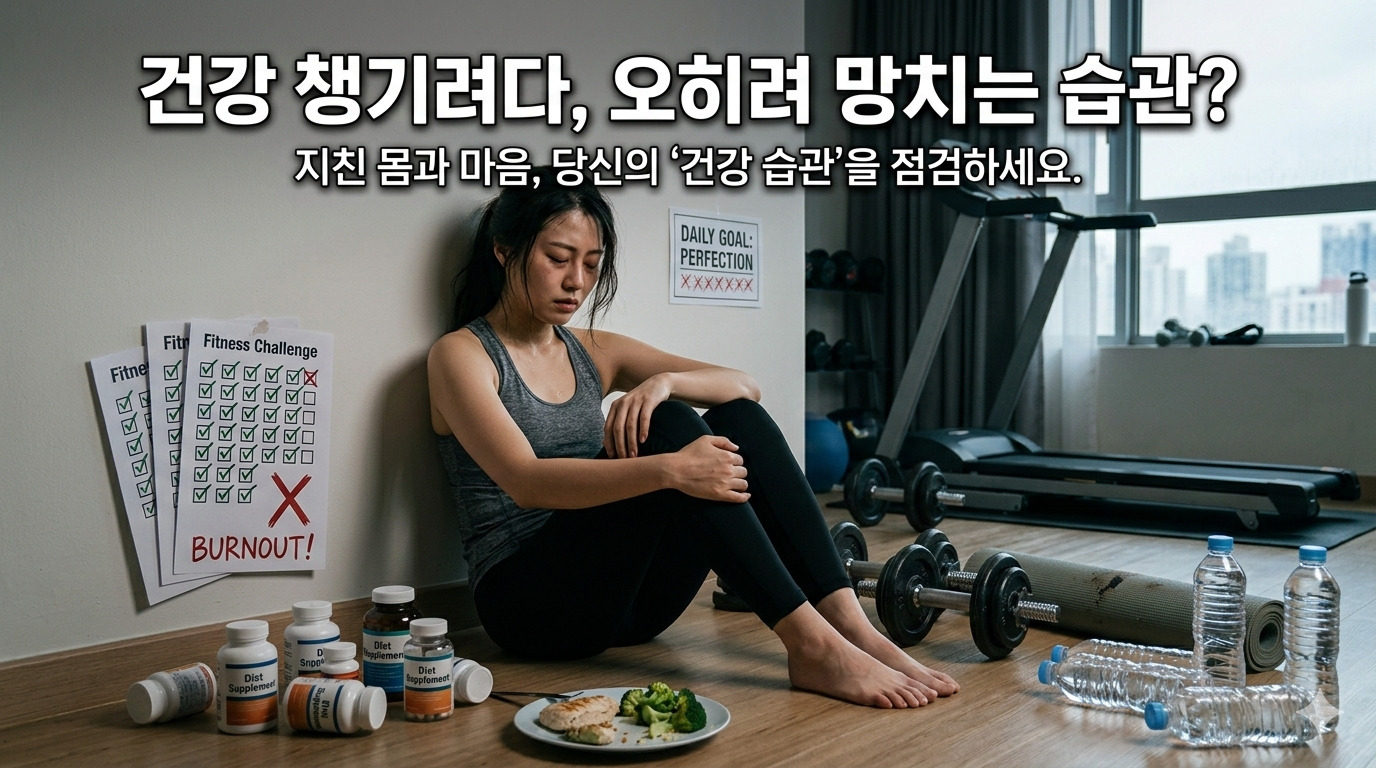 건강 챙기려고 시작했는데 오히려 망치는 습관