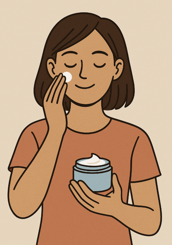 민감성 피부 수분크림 사용법 (자극, 순한성분, 진정)